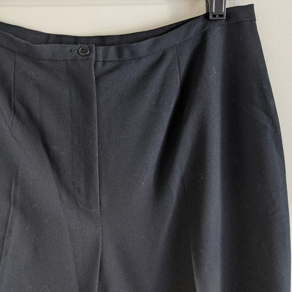 VINTAGE Sigrid Olsen High Waist Crop Pant Black 10 Langenlook - Picture 5 of 12